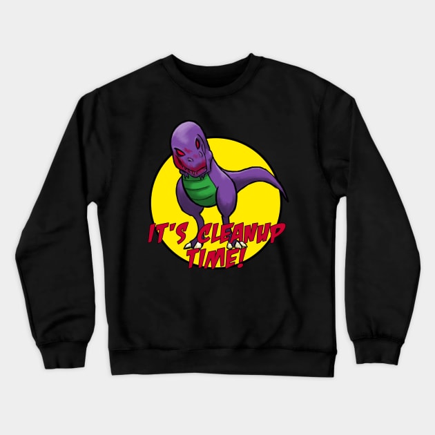 Cleanup Time Crewneck Sweatshirt by Dynamite Hour